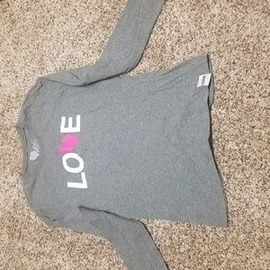 Michigan "LOVE " long sleeve tee